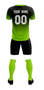 Conjunto de uniforme de fútbol superventas para uso en partidos de equipo, camiseta de fútbol personalizada, tela transpirable, fabricante de Pakistán, uniforme de fútbol - Product Image 4