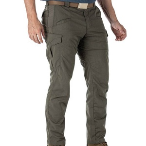 Cargo <b>Jogger</b> Pants Khaki Men <b>Slim</b> Wholesale Custom 100 Cotton Men Casual Plain Pockets Sea China Technics Long Item USA 2026 - Product Image 2