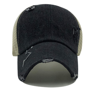 Casquette Trucker Unisexe Personnalisable en Toile 100% Coton Décontractée Respirante Imperméable Haute Circulation d'Air Légère Adaptée aux Quatre Saisons pour l'Extérieur - Product Image 3