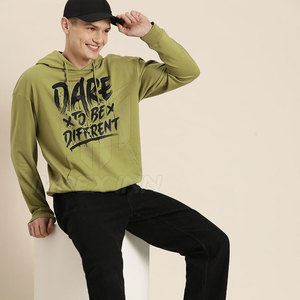 Fabricants d'usine – Nouveaux sweats à capuche d'hiver en molleton de coton et polyester, légers, écologiques, faible MOQ, basiques pour hommes - Product Image 4
