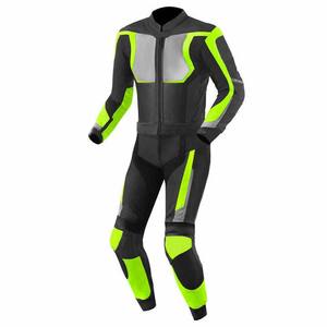 Traje de carreras de cuero de vaca de moto personalizado 2 piezas - Product Image 5