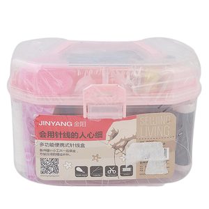 <b>Sewing</b> <b>Box</b> With <b>Sewing</b> Accessories - Pink - Product Image 2