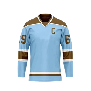 Traje de Entrenamiento de Hockey sobre Hielo Personalizable, Ropa Deportiva Atlética Ligera y Transpirable de Primera Calidad, Uniforme de Equipo de Rendimiento de Secado Rápido - Product Image 6