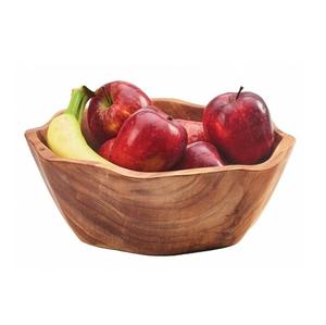 Bols de service en bois de qualité supérieure écologiques Technique personnalisée pour une table élégante et une fête - Product Image 1