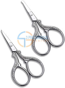 Ciseaux à cheveux fantaisie professionnels outil de beauté en acier inoxydable de haute qualité avec lame tranchante pour fournitures de salon de coiffure - Product Image 2