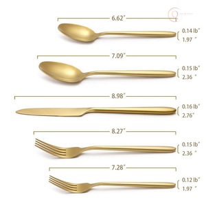 Juego de Cubiertos de Acero Inoxidable de Primera Calidad para Uso Diario |   Cubiertos Elegantes para el Hogar y la Cocina - Product Image 2
