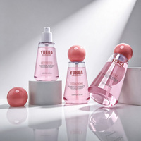 Botella de Spray de Plástico PET Personalizada OEM, con Pulverizador de Niebla Fina, para Loción Protectora Solar, Perfume, Cosméticos de Viaje