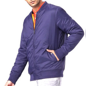 Veste d'hiver décontractée pour homme, manches longues et imperméable, 100% laine, unie, pour la conduite à moto - Product Image 5