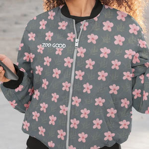 Blouson aviateur en toile coupe-vent de haute qualité OEM pour hommes et femmes taille personnalisable avec logo avant Position - Product Image 4