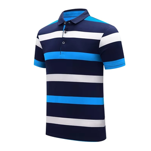 Polo pour homme, logo personnalisé, OEM, tissu en coton, respirant, vêtements décontractés, vente en gros d'usine - Product Image 1