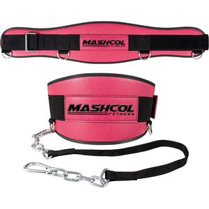 Wholesale Neoprene <b>Back</b> Support Dip <b>Belt</b> <b>for</b> Weight Lifting with 36 Inches Heavy Duty Steel Chain Gym Workout <b>Belt</b> <b>for</b> Men&Women - Product Image 1