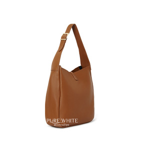 Grand sac à bandoulière en cuir véritable italien fait main avec détail de crochet sur le devant – Modèle PL597 - Product Image 3
