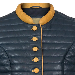 Chaleco de invierno acolchado transpirable para mujer, chaqueta de plumón sin mangas, Chaleco de cuero para mujer, ropa de trabajo, cuero brillante, mejor valorado, venta al por mayor - Product Image 2