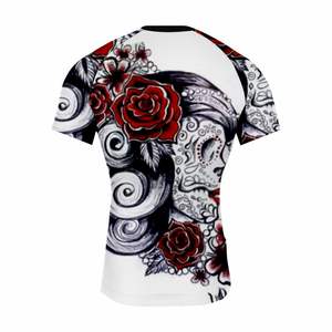 Venta al por mayor último diseño Rash Guard diseño personalizado sublimado peso ligero MMA Rash Guards BJJ Running Rash Guards - Product Image 2