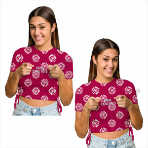 Stylish <b>Fit</b> Women <b>Crop</b> Top <b>T</b>-<b>Shirts</b> Casual Fashion Wear Slim <b>Fit</b> Women <b>Crop</b> Top <b>T</b>-<b>Shirts</b> For Sale - Product Image 4