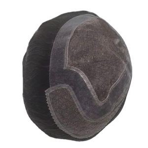 Raw Hair Mono Front Lace 100% Human Hair Wig Toupee Patches Prosthetic Taz Hair BD High Quality - Product Image 5