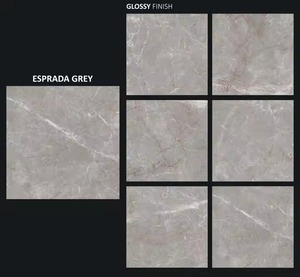 กระเบื้องพอร์ซเลนลายคลื่นสีทองขนาด800x800มม. พื้นภายในโรงแรมเซรามิกขัดเงาแบบเต็มรูปแบบดีไซน์ MCM - Product Image 4