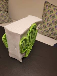 Servilletero de cactus de ratán de compras superior, servilletero de granja independiente, organizador de toallas Vintage de mimbre tejido - Product Image 6