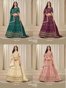 Lehenga Choli de Diseño de Lujo Moderno, Bordado hasta el Suelo, Seda Banarasi, ODM, Personalizado, Precio Económico, Venta al por Mayor - Product Image 6