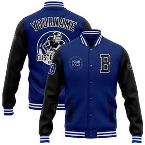Veste universitaire personnalisée en laine cuir Baseball Letterman vêtements d'extérieur pour hommes femmes école ou mode de rue - Product Image 6