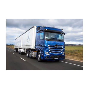 Tête de camion à benne basculante Mercede Série 2638ASZ d'occasion 380hp transmission automatique diesel 6*6 Prime Mover 4x2 roue motrice Mitsubishi gauche - Product Image 3