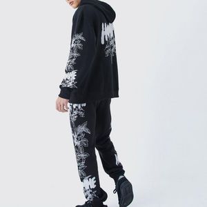 Ensembles de survêtement et de jogging pour hommes avec sérigraphie Pantalon cargo et survêtements pour l'entraînement, les loisirs Vêtements d'entraînement d'hiver - Product Image 2