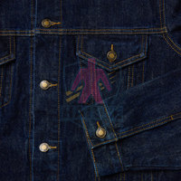 Fabriqué au Pakistan, veste en jean pour homme grande taille, hiver, 100% coton, utilisation en extérieur, logo sur le devant, séchage rapide, respirant, personnalisable