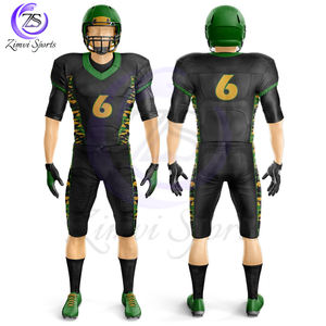 2025 Diseño personalizado de la más alta calidad Su propio patrón Impresión por sublimación Nombre del equipo Tackle Uniforme para tarifa al por mayor - Product Image 1