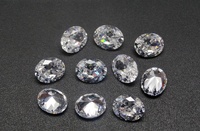 Diamant Naturel Certifié Scintillant Coupe Ovale 0.5 CT 1.0 CT Couleur E Pureté VVS2 Diamant Non Monté Percé au Laser Pour Bijoux