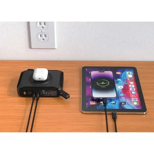 Cargador Universal Oxnard 5 en 1 de 65W, Gadgets Personalizados, Bancos de Energía de 65W para Uso Universal, Producto Promocional - Product Image 4