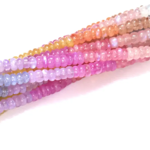 Cuentas Redondas Lisas de Piedra Lunar Arcoíris Natural, 5-8mm, Cuentas Redondas Lisas de Piedra Lunar Arcoíris Multicolor, Calidad AAA - Product Image 5