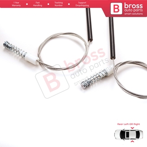 Kit de Reparación de Elevalunas Trasero Izquierdo o Derecho BWR5024 para Cooper Country MK1 R60 2010-2016 Clubvan R55 51359805671 51359805672 - Product Image 5