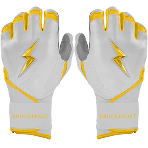 Vente en gros de gants de frappeur style Brucebolt 100% gants de frappeur de baseball en cuir Cabretta de qualité supérieure - Product Image 1