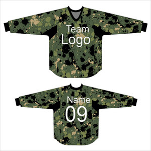 เสื้อเพ้นท์บอลแขนยาวน้ำหนักเบาแบบออกแบบได้ตามต้องการสำหรับ100% - Product Image 1