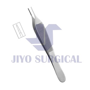 Fórceps de vendaje Adson aprobados por CE ISO, fórceps de tejido quirúrgico de acero inoxidable, instrumentos médicos - Product Image 4