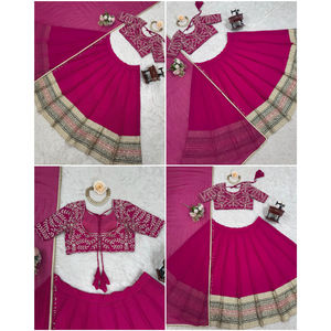 ชุดเดรสสำหรับเจ้าสาวและปาร์ตี้สำหรับผู้หญิงชุดเดรสอินเดียพื้นเมือง lehenga choli - Product Image 1