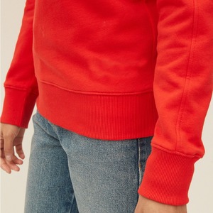 Sweat-shirt en coton personnalisé de haute qualité sweat à capuche pour femme sweat-shirt pour femme naturel écologique surdimensionné - Product Image 2