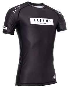 Logotipo sublimado BJJ Rash Guard MMA Compresión Ropa de manga corta - Product Image 3