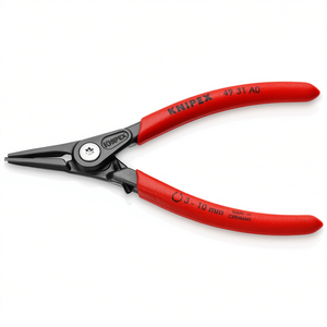 คีมถอดวงแหวนล็อคแบบแม่นยำของ Knipex ด้ามจับเคลือบพลาสติกกันลื่นสำหรับวงแหวนล็อคภายนอก สีเทาเคลือบอะทราเมนต์ - Product Image 3