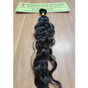 ผมต่อจากผมมนุษย์แบบไม่หยักศกสำหรับต่อผมจากอินเดีย - Product Image 4