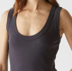 Moda otoño manga tanque cuello redondo Top versátil para capas ropa de entrenamiento en colores de temporada de moda OEM 2025 - Product Image 3