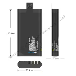 Paquete de batería de repuesto portátil TEFOO GS2054HH NH2054, paquete de batería de litio de 14,4 V, Analizador de batería inteligente