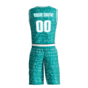 Uniforme de basket-ball des sports américains Réversible 100% Mesh Breathable Printed Laker Basketball jersey Bsci Summer Basketball Shorts - Product Image 5
