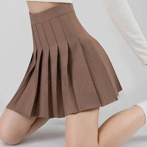 กระโปรงผ้าฝ้ายของผู้หญิงกระโปรงผ้าฝ้ายปักเลื่อมสำหรับฤดูร้อนกระโปรงผ้าฝ้ายซัก100% สั้น - Product Image 2