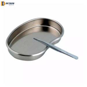 Plateau en forme de rein en acier inoxydable Plateau d'instrument chirurgical médical réutilisable Kit de suture Instrument médical - Product Image 4