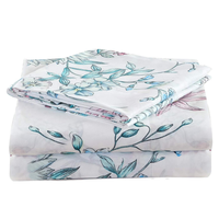 Set Sprei Kasur Organik Mewah Berbahan Katun Polyester Cetak untuk Penggunaan di Rumah |   Sarung Bantal Datar yang Dapat Disesuaikan |   Perlengkapan Tempat Tidur OEKO-TEX