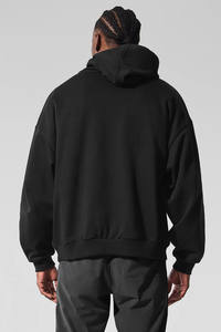 OEM Custom Active Sweat à capuche style unisexe surdimensionné en coton mélangé doux Sweats à capuche pour hommes Heavyweight Basics Nouveau design au prix d'usine - Product Image 2