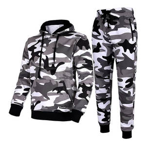 Chándal de algodón personalizado para hombre, chándal de marca blanca - Product Image 1