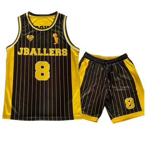 Hot Sale Factory Workout Basketball <b>Suit</b> Customization New Styles Quick Dry Mens Basketball Uniform - Product Image 3