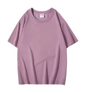 T-shirt à manches courtes en coton lourd à col rond, personnalisable, chemise culturelle, vêtements de travail, uniforme de classe, broderie - Product Image 5